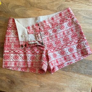 Embroidered shorts